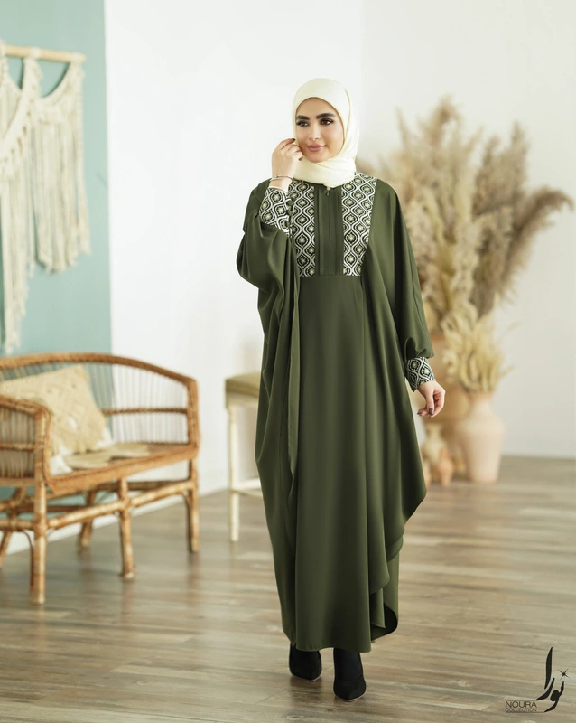 عبا صدف سوزندوزی یشمی