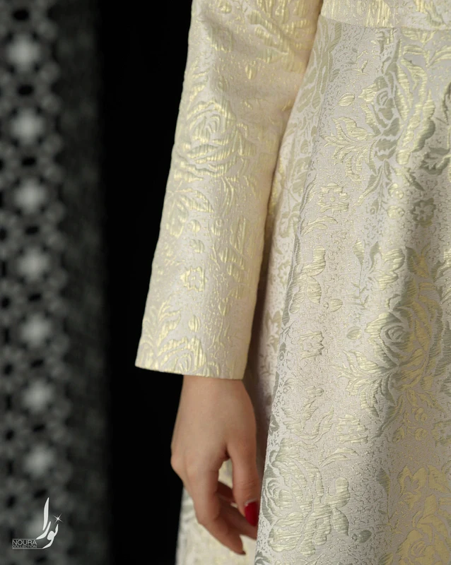 پیراهن ملیکا بژ 4 پیراهن ملیکا بژ