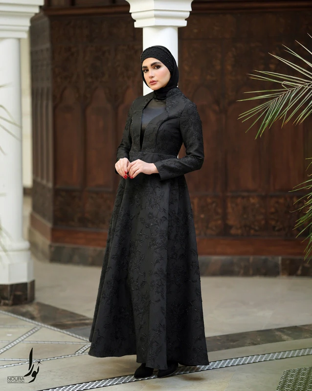 پیراهن ملیکا مشکی 3 پیراهن ملیکا مشکی