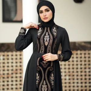 پیراهن سیمین طرح لوزی