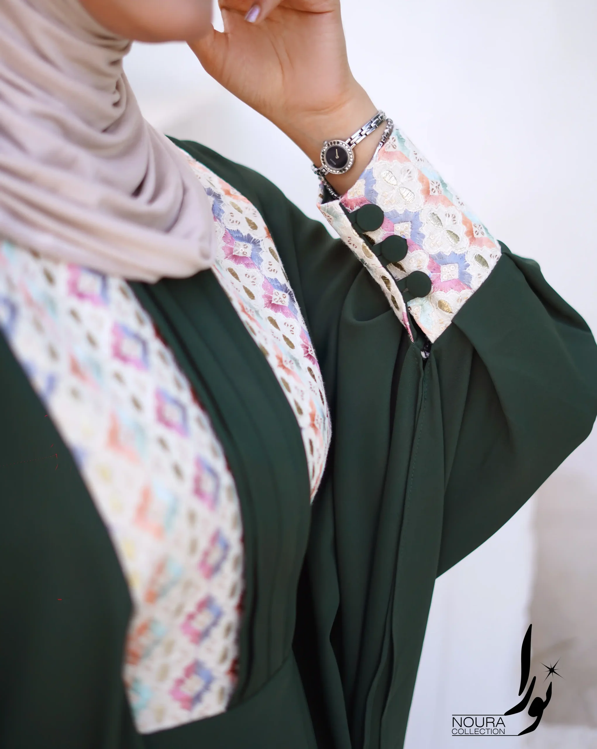 عبا صدف کوتاه زیتونی 7 عبا صدف کوتاه زیتونی - Image 7