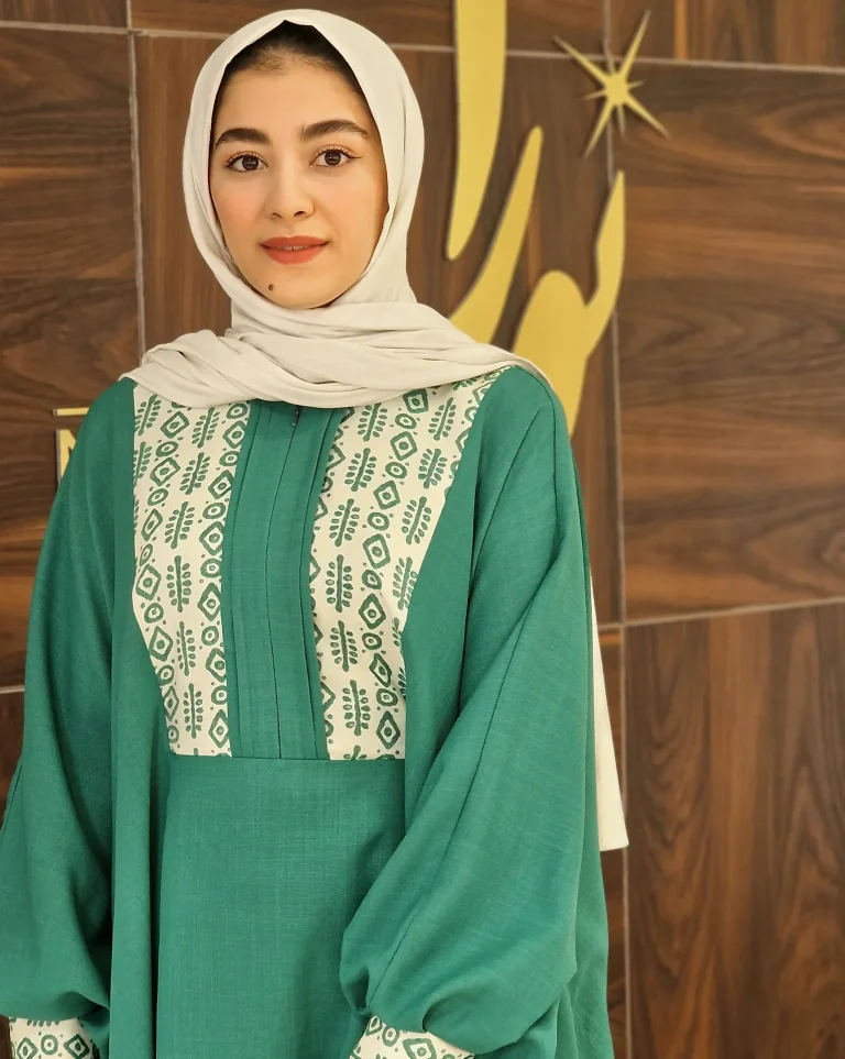 عبا صدف شان سبز