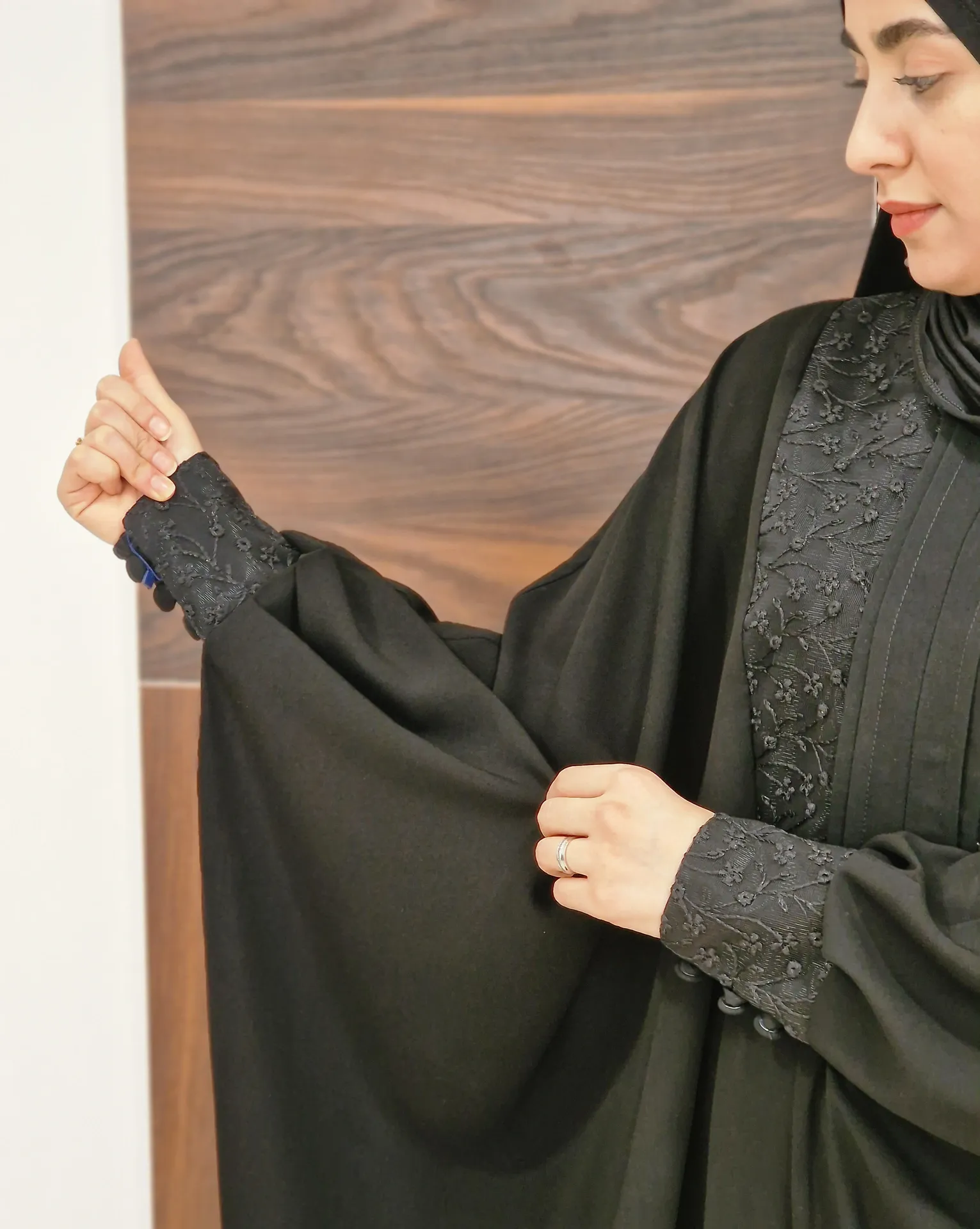 عبا رزا طرح مشکی 6 عبا رزا طرح مشکی