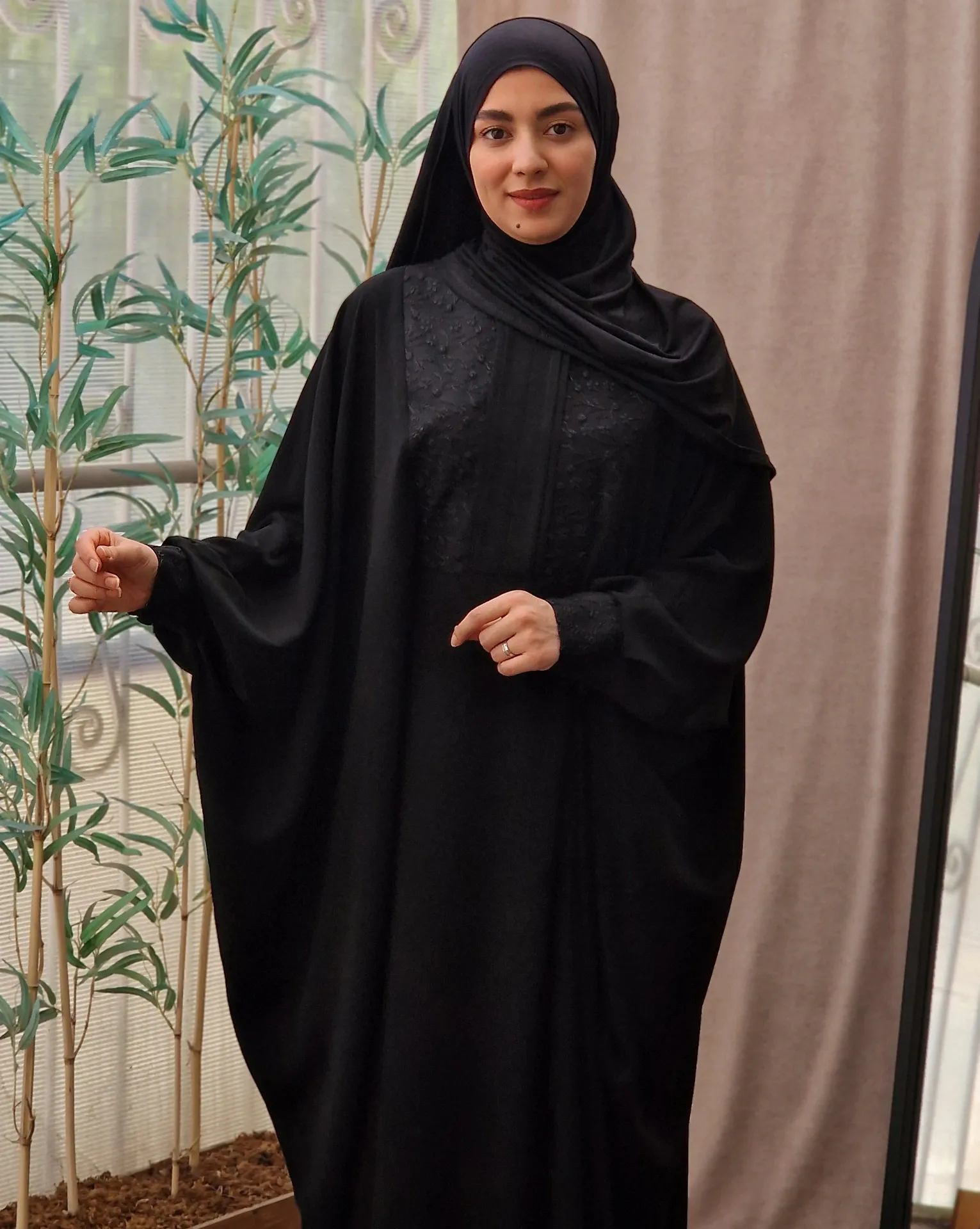 عبا رزا طرح مشکی 4 عبا رزا طرح مشکی