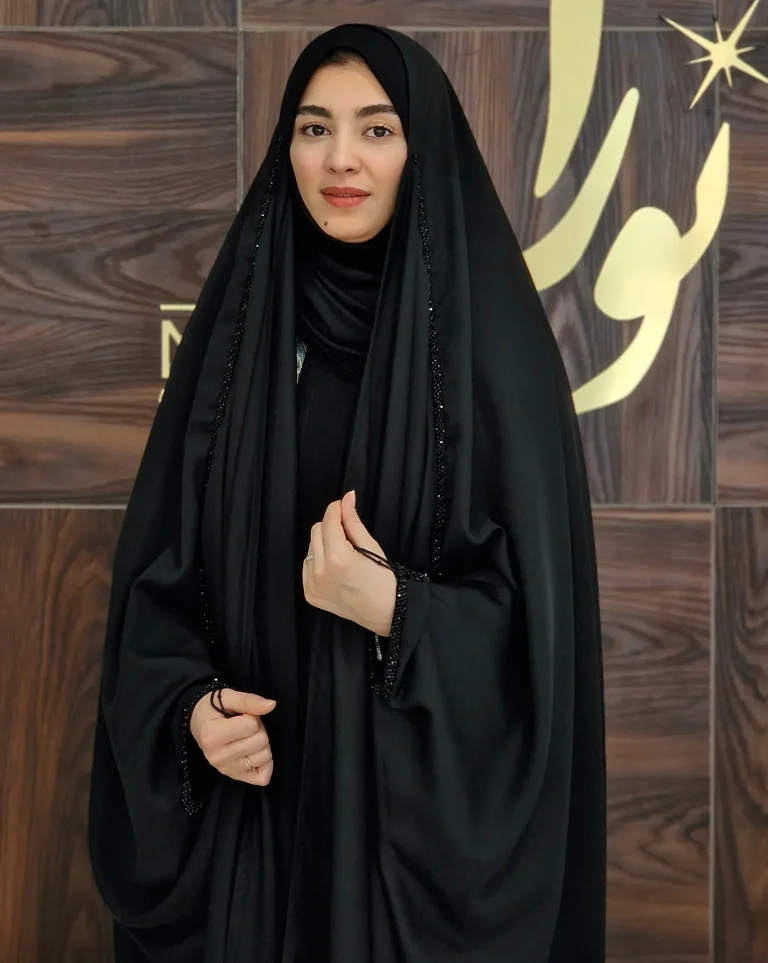 چادر مشکی جواهردوزی