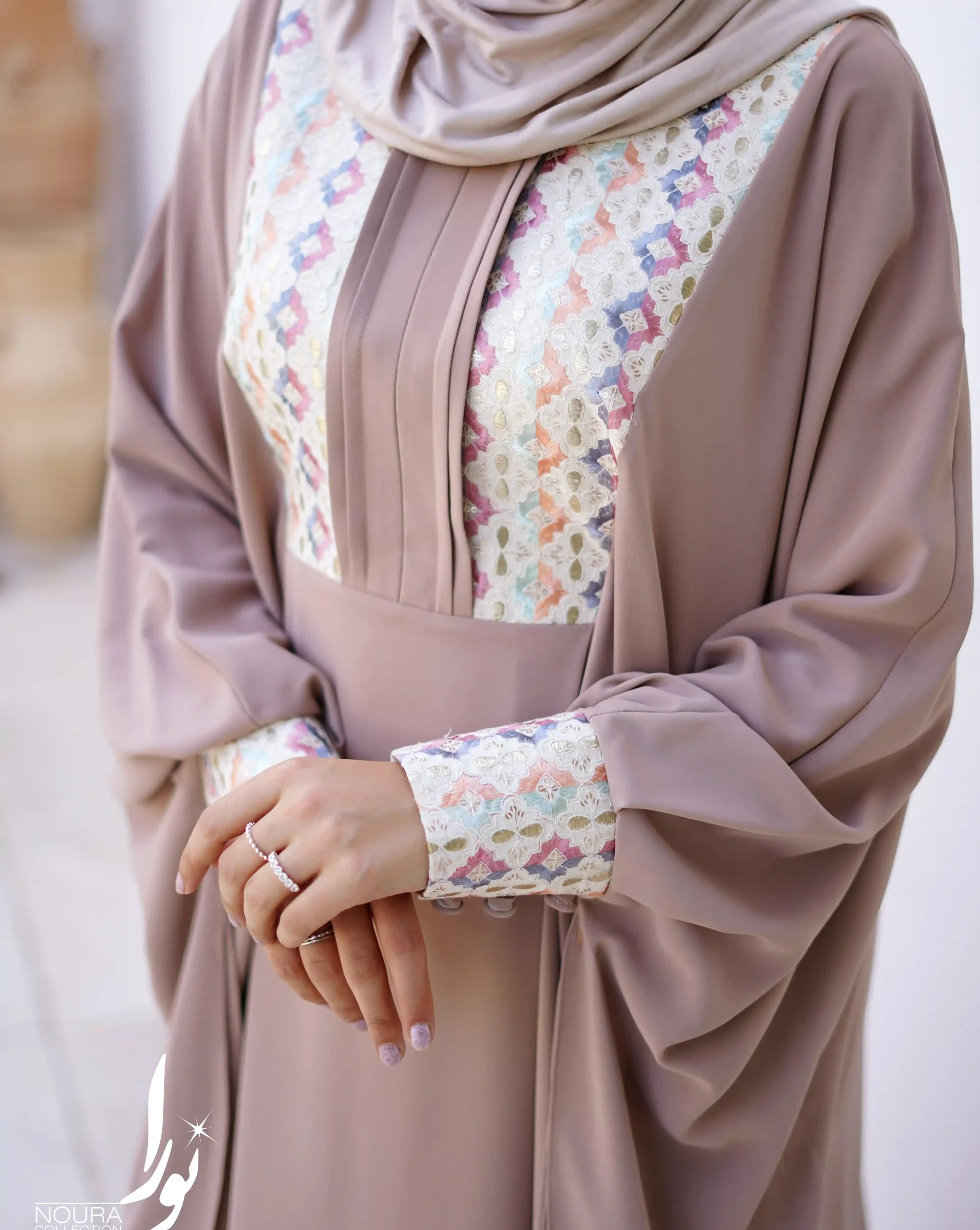 عبا صدف کوتاه کرم 5 عبا صدف کوتاه کرم - Image 5