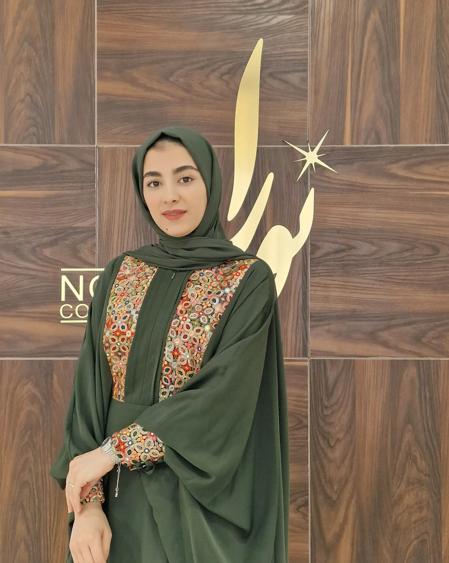 عبا رزا زیتونی طرح ترمه 4 عبا رزا زیتونی طرح ترمه