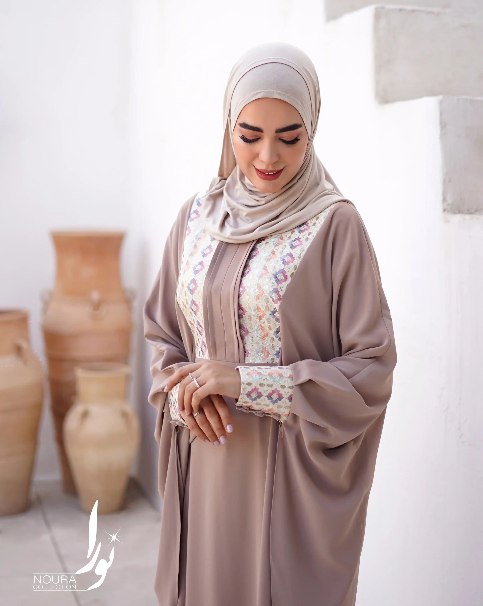 عبا صدف کوتاه کرم 6 عبا صدف کوتاه کرم - Image 6