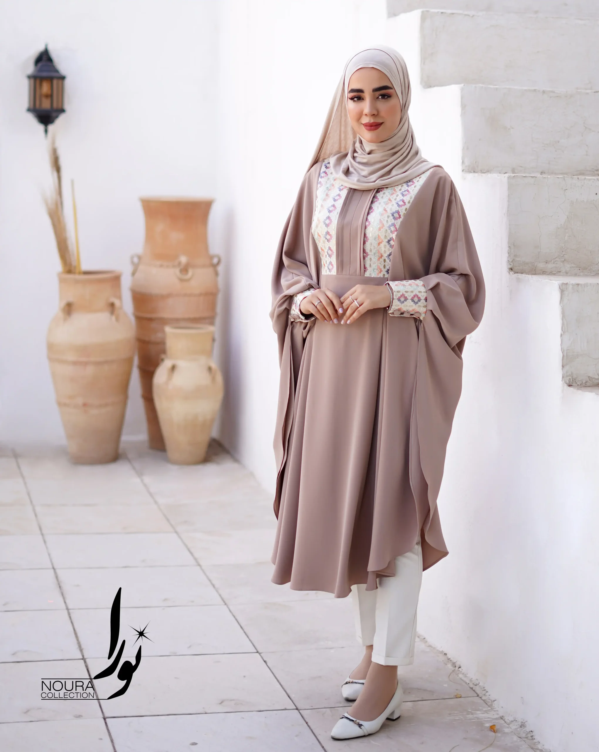 عبا صدف کوتاه کرم 3 عبا صدف کوتاه کرم - Image 3