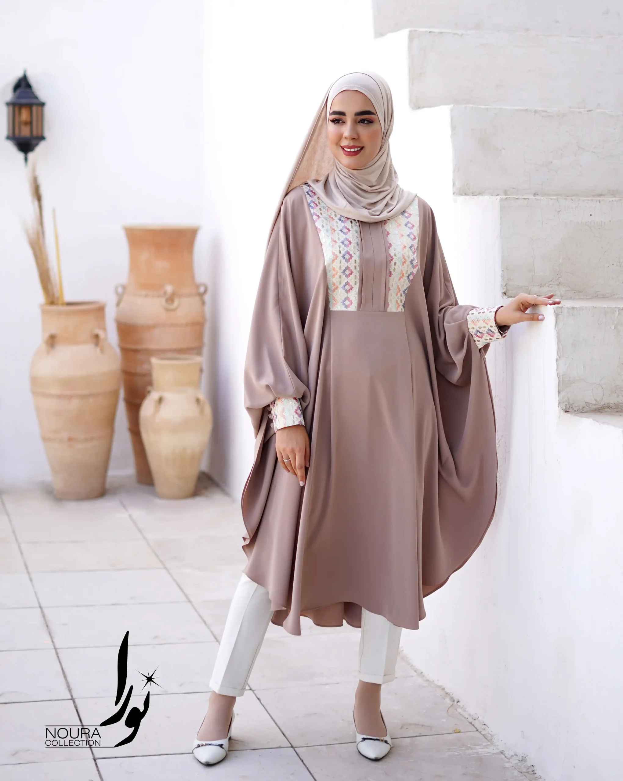 عبا صدف کوتاه کرم 4 عبا صدف کوتاه کرم - Image 4